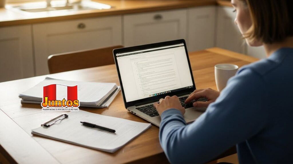 Inscripción al Programa Juntos pasos, documentos